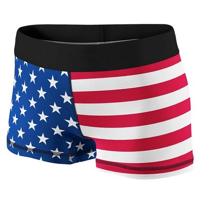 Women's Fitness Shorts - USA MADE