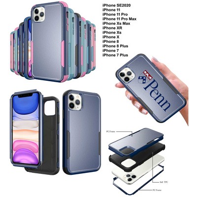 iBank ® Protective Case designed compatible with iPhone + Screen Protector