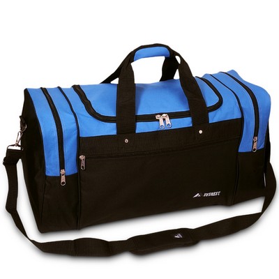 Royal Blue/Black Everest® Sports Duffel Bag, Large