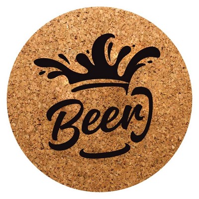 Cork Round Coaster