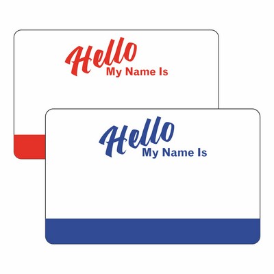 Hello...My Name Is Badges