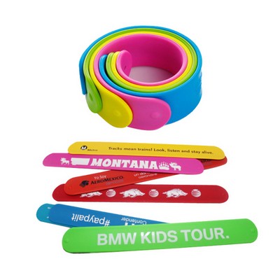 Custom Silicone Clap Wristband