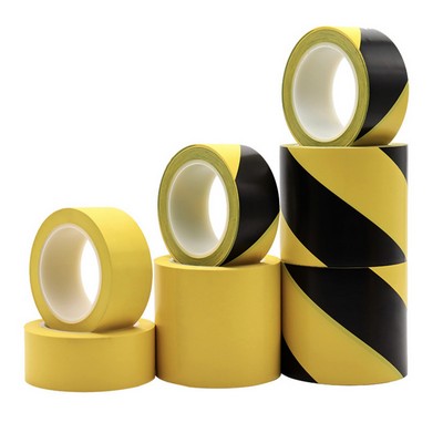 PVC Black/Yellow Safety Hazard Floor Tape