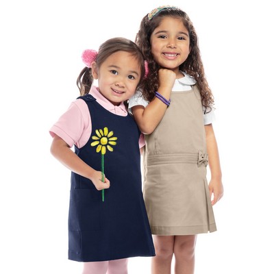Classroom Uniforms - Girls' Preschool Princess Seam Jumper