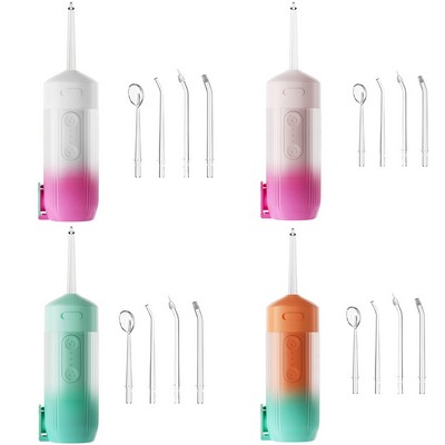 USB Rechargeable Cordless Water Flosser Portable Oral Irrigator Tooth Cleaner