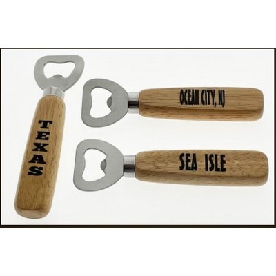 Wood Bottle Opener