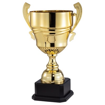 Gold Italian Cup 22 3/4" H