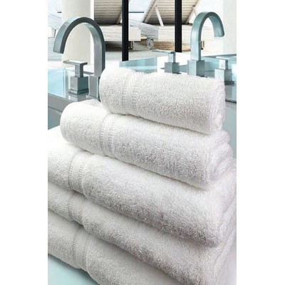 Oxford Forza Collection White Bath Towel