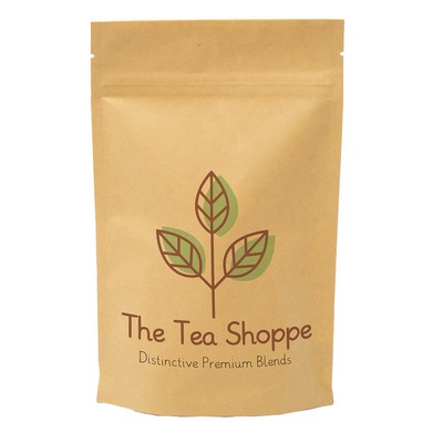 Full Color Stand Up Kraft Barrier Pouch (5" W x 8" H x 2.5" D)