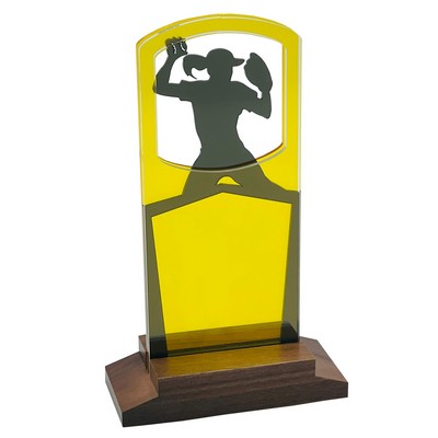 Softball – Women's Award Natural Wood Base