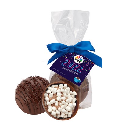 New Years Mega Hot Chocolate Bomb Mug Stuffer - Milk & Dark Delight