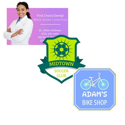 6 Sq. Inch Custom Indoor Magnet 20 Mil