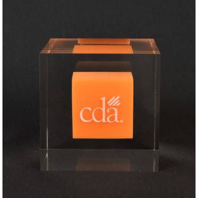 Lucite Cube Embedment Award (2 1/2"x2 1/2"x2 1/2")