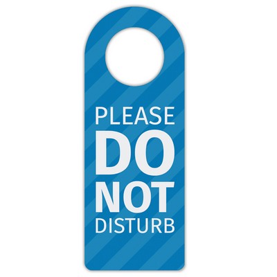 Both Sides Full Color Custom Oval Door Hangers (4.25" x 11")