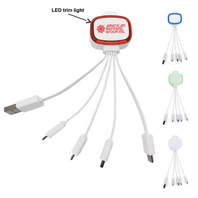 LED Trim Light for 5" 1 multi charge cable
