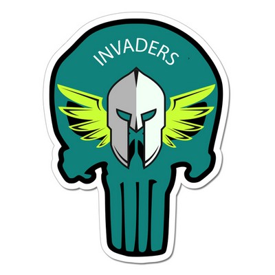 3.80x5.12 Skull Shaped Magnets 20 Mil