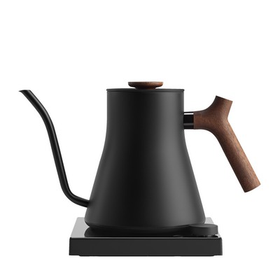 Stagg EKG Pro™ Studio Matte Black/Walnut Electric Kettle