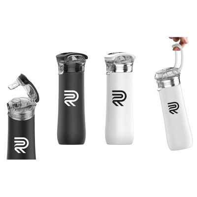 23 Oz. Designed Stainless Steel Vacuum Insulated Double Wall Sports Bottle
