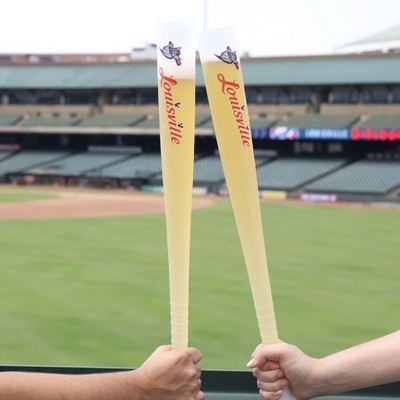21oz Plastic Stadium Baseball Bat Beer Mug