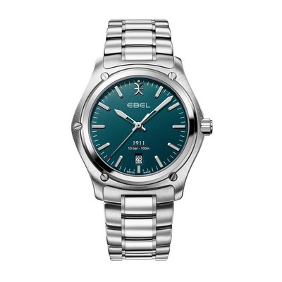 Ebel Men's 1911 Watch w/Petroleum Dial