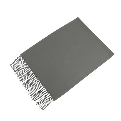 CLOSEOUT - Dark Gray Acrylic Scarf