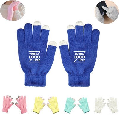 Knitted Touch Screen Gloves