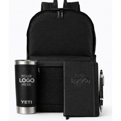 Yeti Tumbler,Journal & Backpack Gift Set