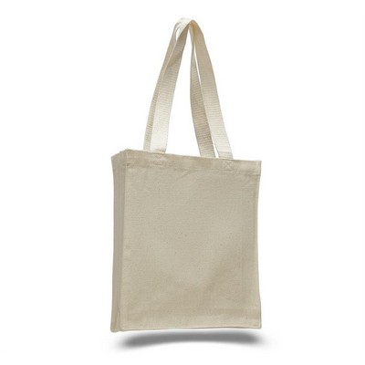 Canvas Book Bag Gusset