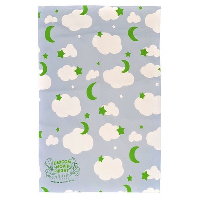 Swaddle Blanket - 30" x 40" - Poly/Spandex Brushed "Cotton Feel"