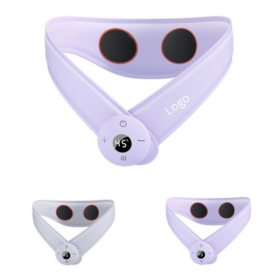Cordless Pulse Heated Silicone Neck Massager