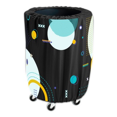 44 Gallon Custom Printed Poly Trash Can Cover