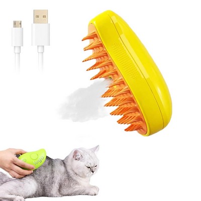 3 In1 Steamy Pet Cat Brush