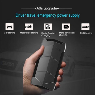 Rugged Jump Start Charger with zipper case and tire inflator