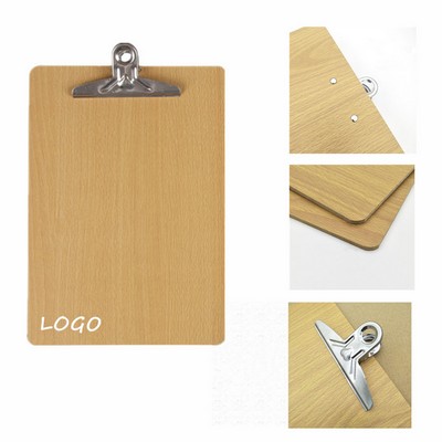 A4 Wooden Board Holder with Reinforced Grip