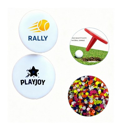 Plastic Golf Ball Markers