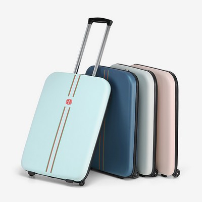 Collapsible Carry On Luggage Robust and Durable Suitcases with Wheels Travel Suitcase for 20"