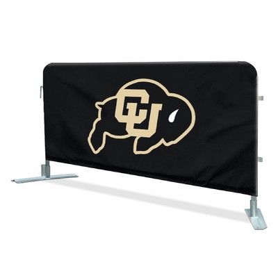 79" Double Sided Barrier Cover for Sports Events Music Festival Crowd Control Fence Cover