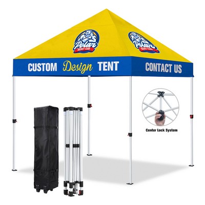10'x10' Instant One-Push Custom Canopy Tent Kit