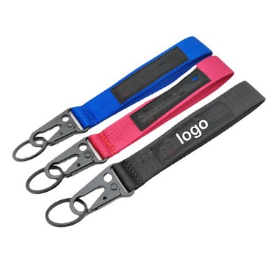 Polyester Hands Wrist Lanyard for Keys