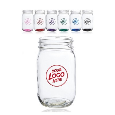 Mason Jars Drinking Glass - 16 oz