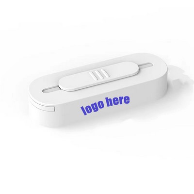 Portable Automatic Floss Case with 10 Floss Picks