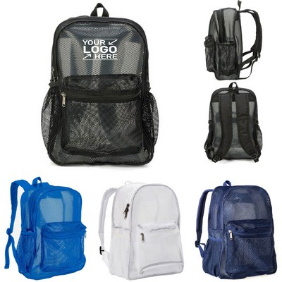 College Mesh Backpack