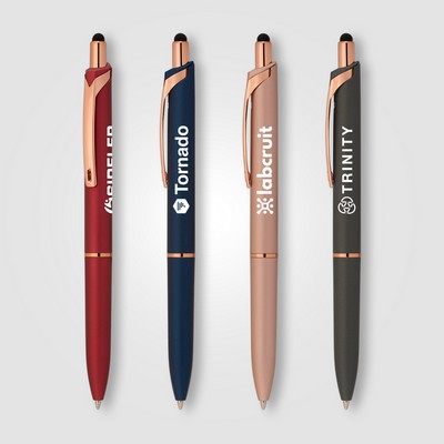 Iris Rose Gold Stylus Pen - Silkscreen