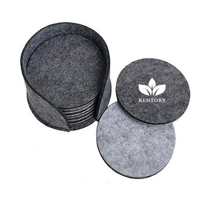 Absorbent Felt Coasters For Drinks
