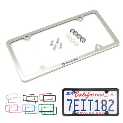 Plate frame American gauge stainless steel protective jacket