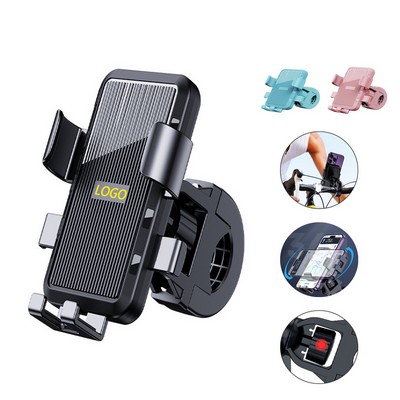 Motorcycle Bicycle Shock-Absorbing Navigation Phone Holder