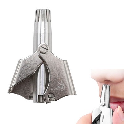 Stainless Steel Manual Nose Hair Trimmer