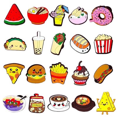 Shoe charms-New Food Series