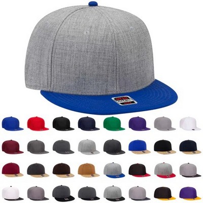 Otto Cap Six Panel Mid Profile Snapback Cap