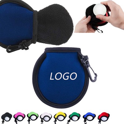 Golf Ball Cleaning Bag With Clip